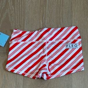 Fleo candy cane original shorts size small